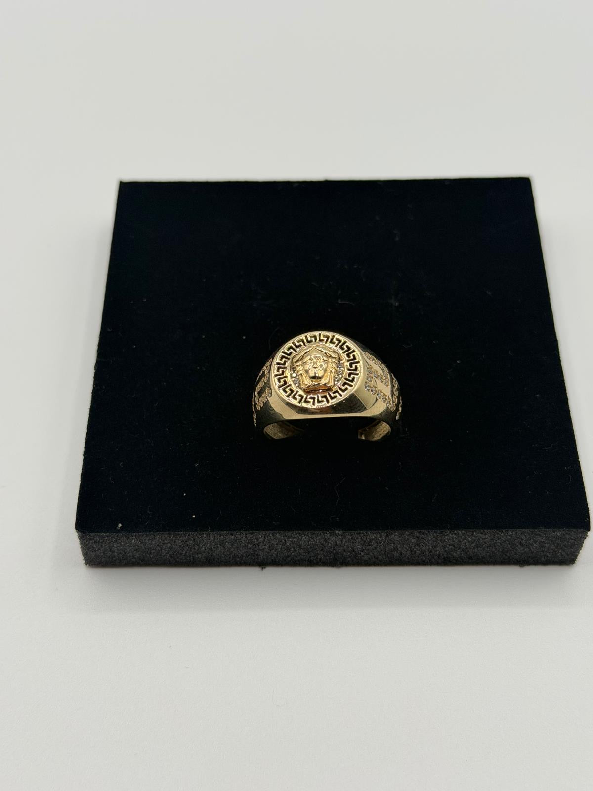 Anillo Medusa Imperial 14K
