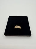 Anillo Ice Rectangular – Oro 14K 100% Certificado