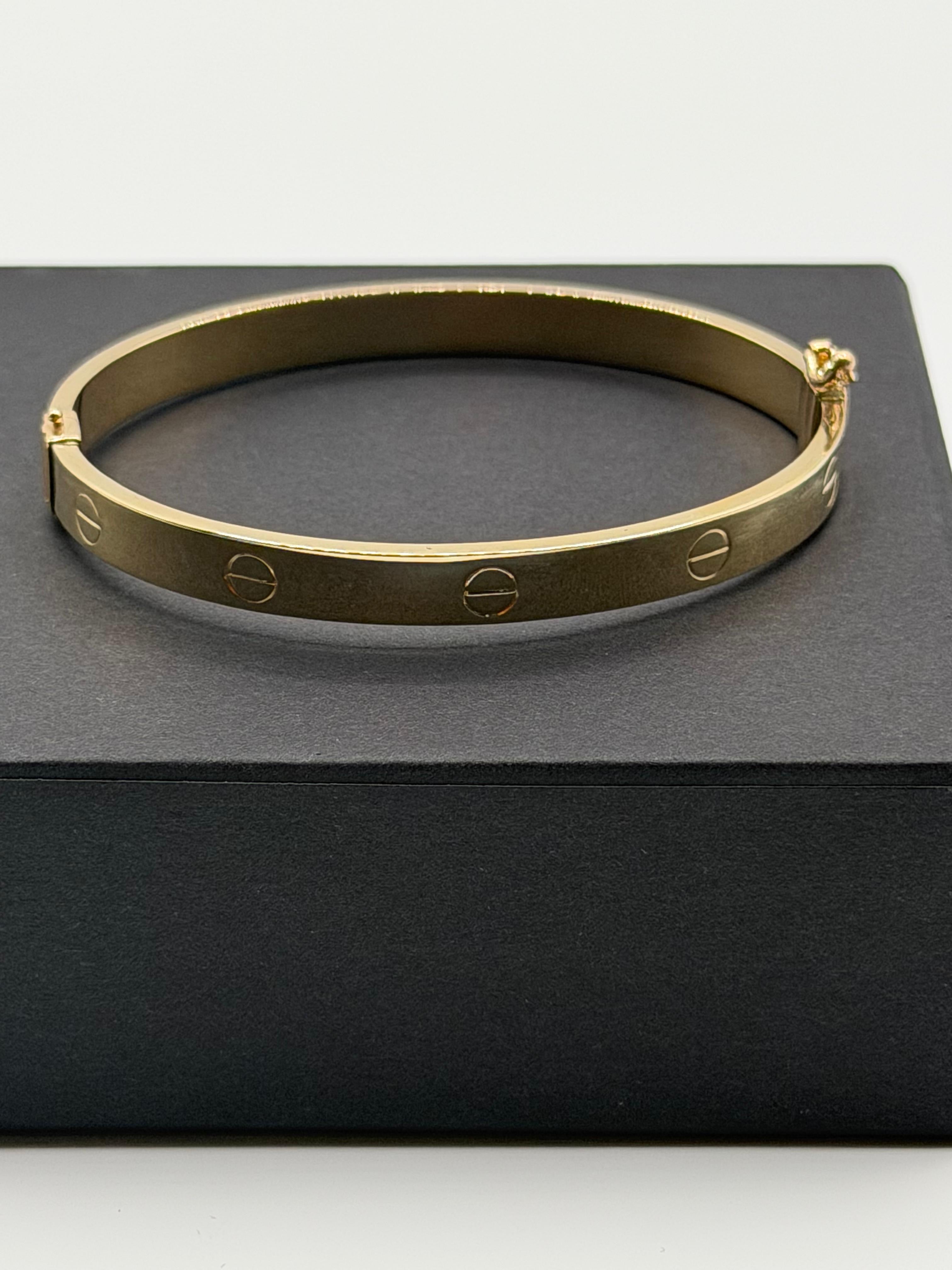 Brazalete Tornillos Clásico 14K